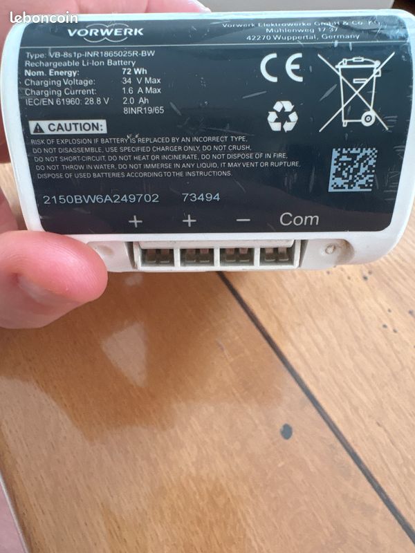 Batterie kobold vb100 (image 3)