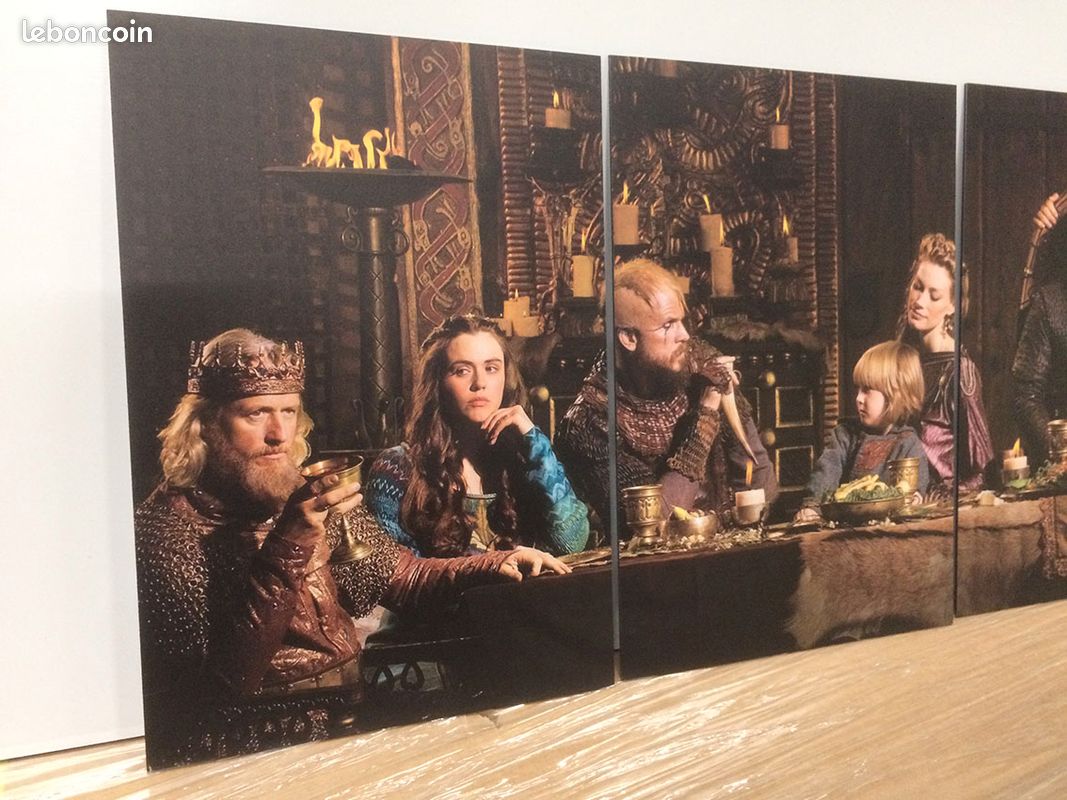 Vikings Plaques Alu Décoratives Ragnar La Cène (image 5)