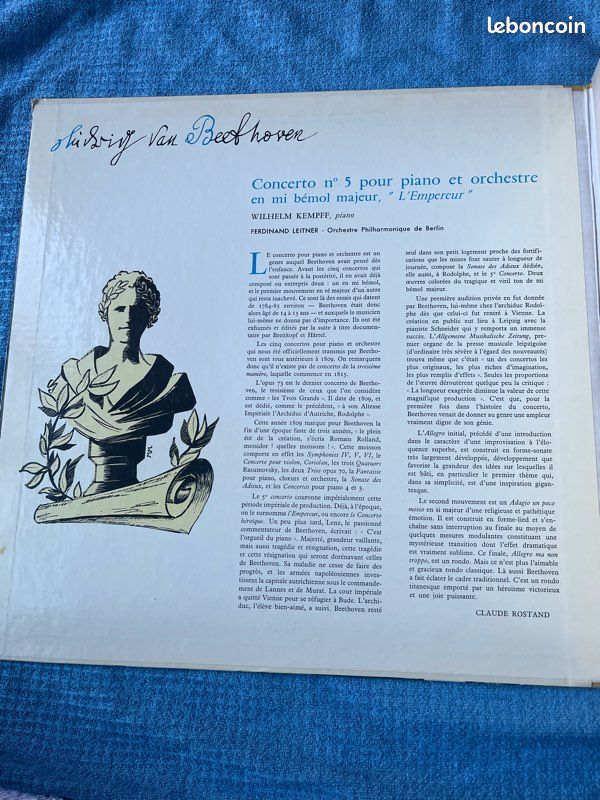 Disque vinyle Beethoven (image 2)