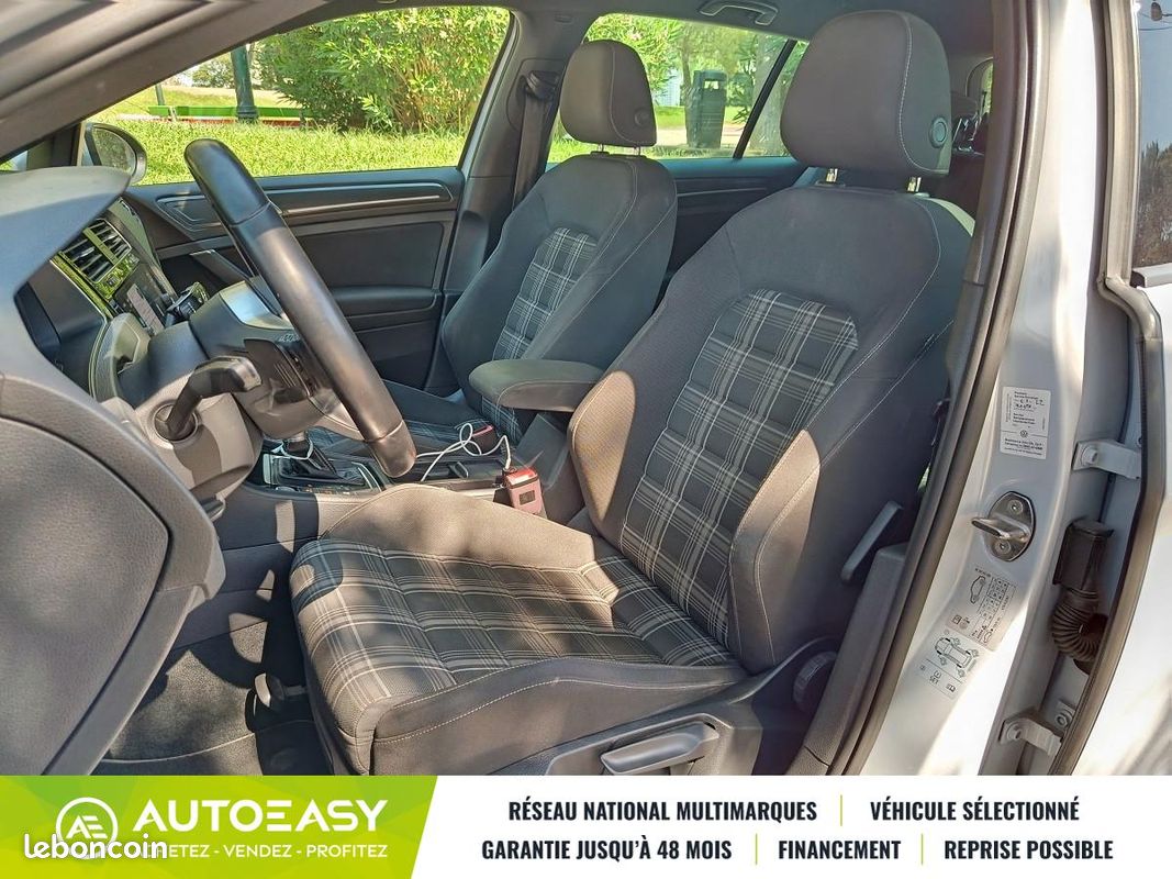 Volkswagen Golf 7 VII ph.2 - GTD - 2.0L TDI 184CH - Française - Virtual - CarPlay - Camera (image 8)