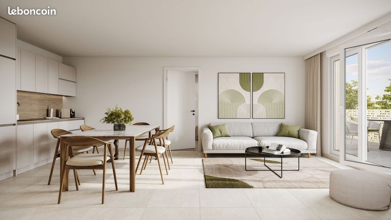 Appartement 3 pièces 66 m² · à Genas · 66 m² · 358 000 €