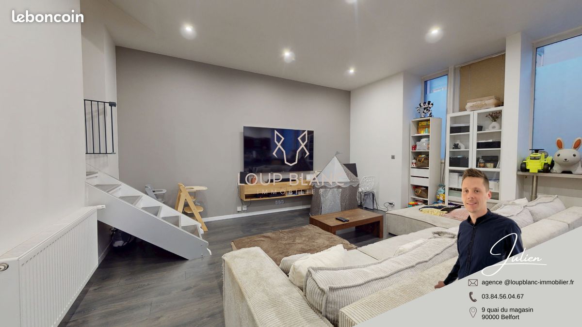 Appartement 4 pièces 77 m² · à Audincourt · 77 m² · 89 000 €