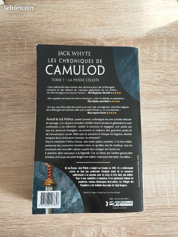 Les chroniques de Camulod - tome 1 - la pierre céleste de Jack Whyte (image 3)