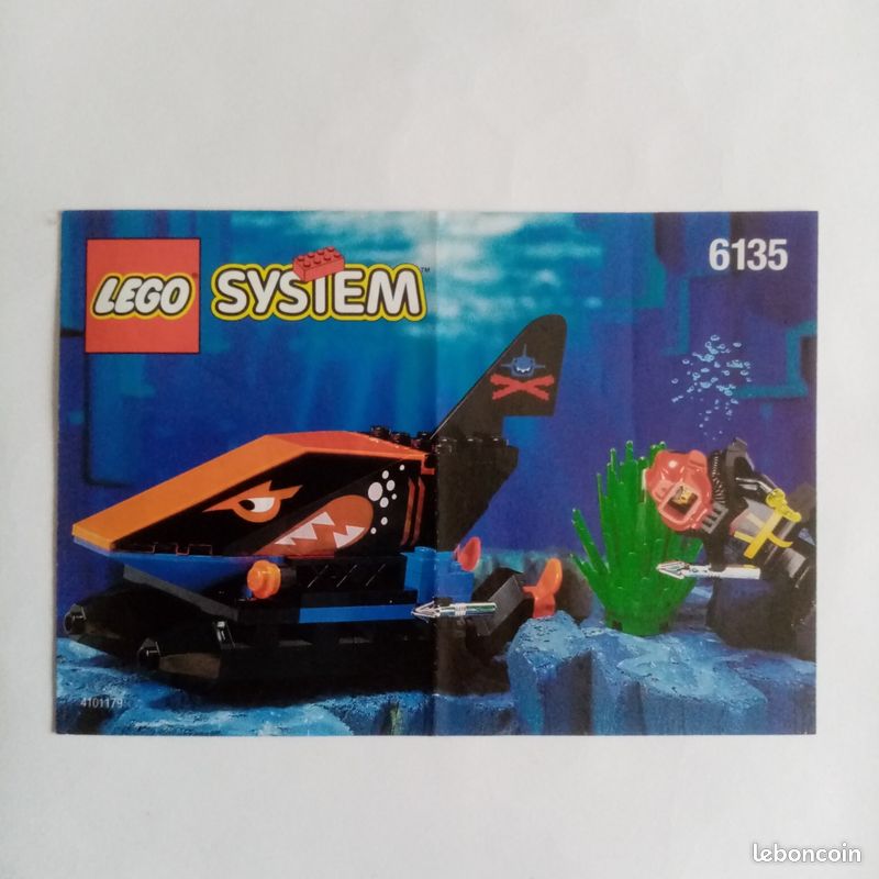LEGO SYSTEM 6135 Spy Shark Jeux Jouets
