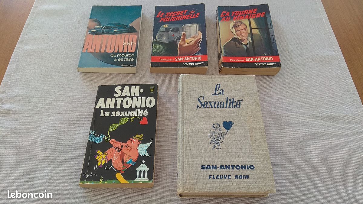 Lot de 5 San-Antonio (image 1)