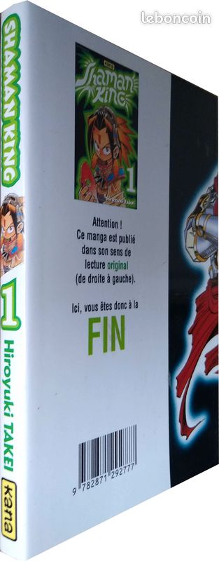 SHAMAN KING n°1 - Hiroyuki Takei - BD manga (image 2)