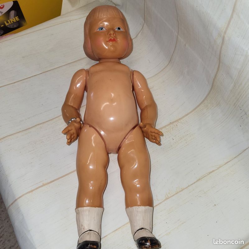 Poupée Jeanne d'Arc Petit Collin en celluloïd T 28
