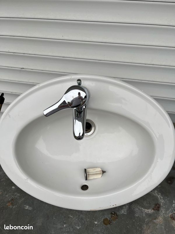 Vasque ovale salle de bain (image 1)