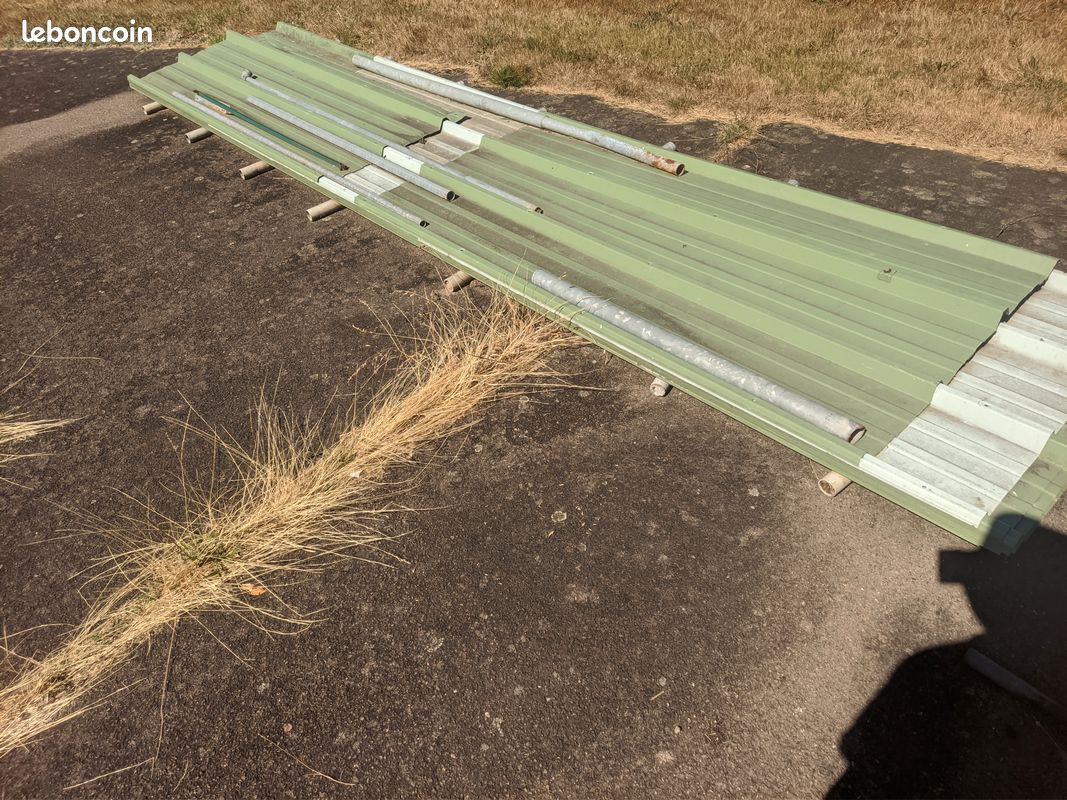 Lot de tôles nervurées 5x1.05m (image 2)