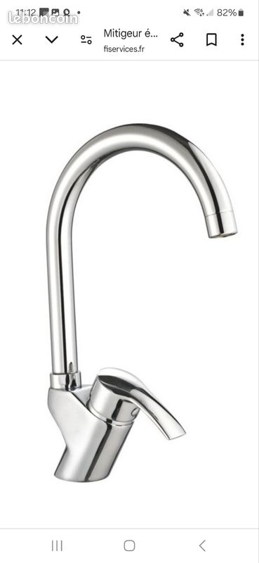 Mitigeur Évier Callisto Nickel brossé (image 2)