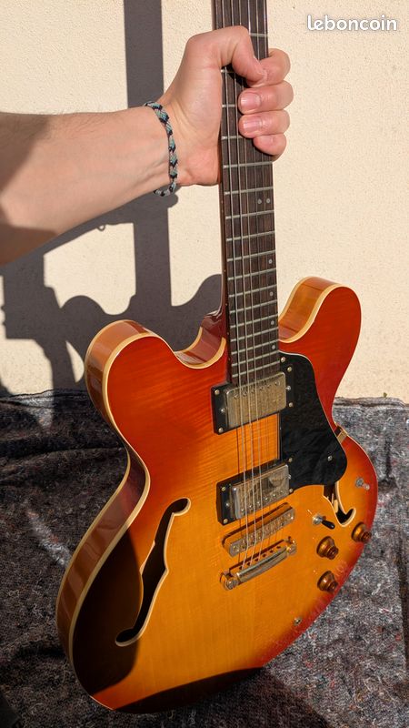 Vantage 635T | Demi-caisse type ES-335 | Sunburst vintage (image 7)