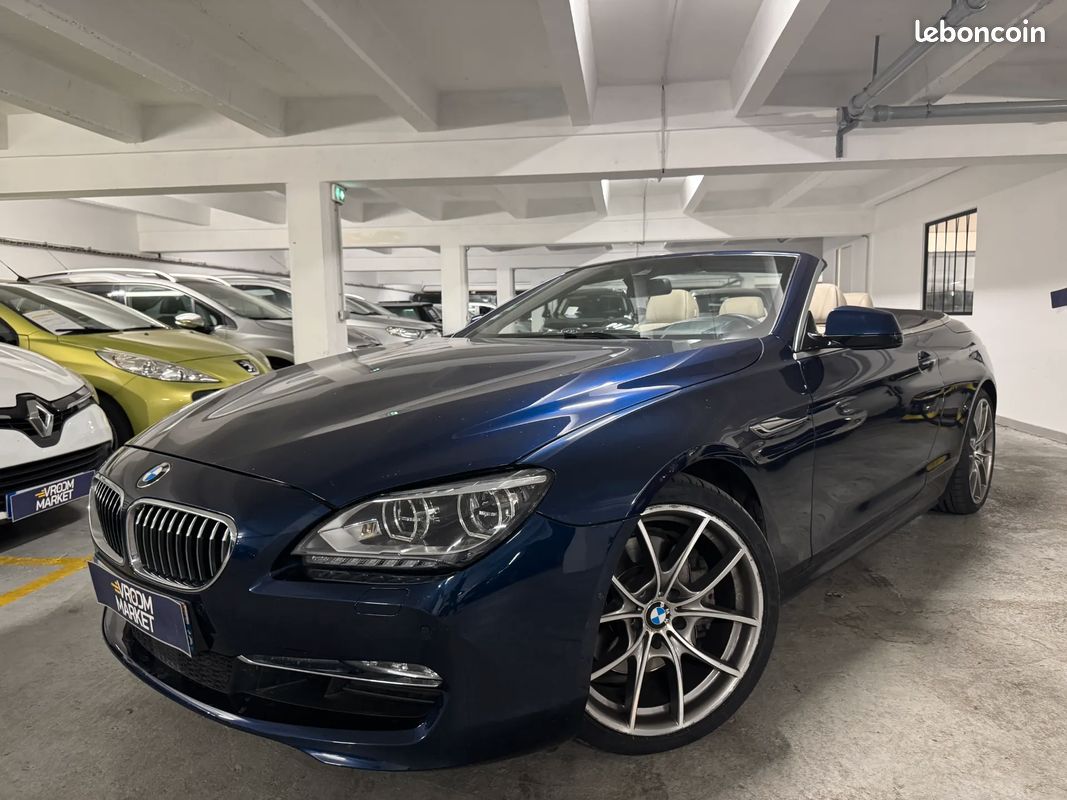 BMW Série 6 Cabriolet 3.0 D 313ch EXCLUSIVE - 2012 - 100 000 km - Suivi complet (image 1)