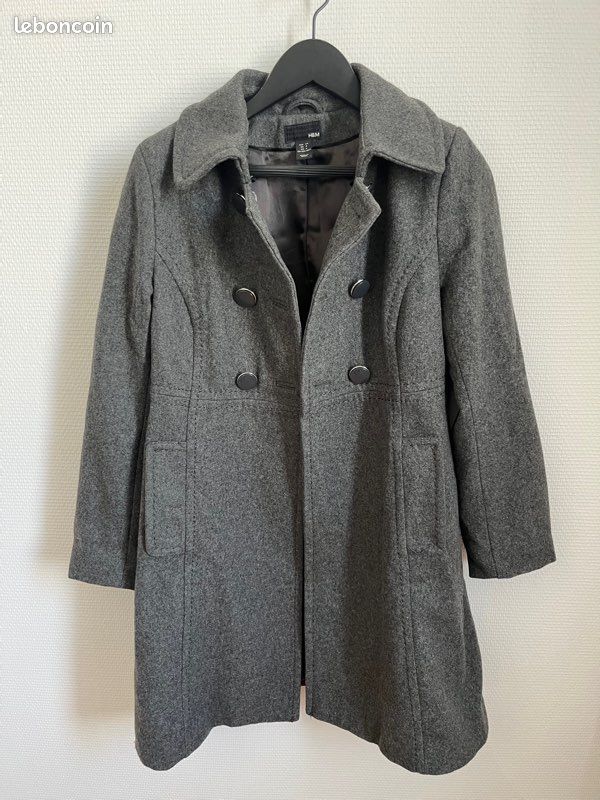 Manteau Gris Foncé Manteau Femme Hiver H&m Manteau Oversize Manteau Bizzbee  Femme Manteau Femme Hiver H&m Sales
