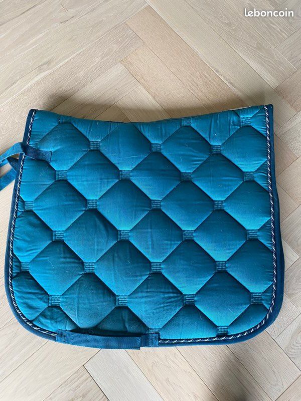Tapis dressage bleu canard (image 1)