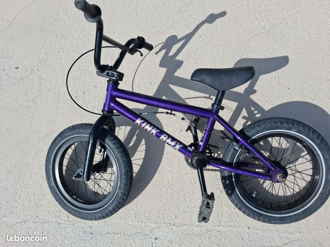 Purple Kink Pump 14 Pegs Vtt BMX KINK PUMP 14