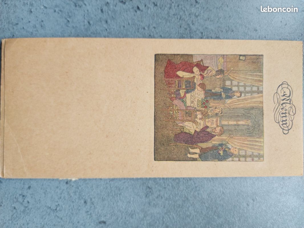 Lot de 12 ancien menus vierge (image 10)