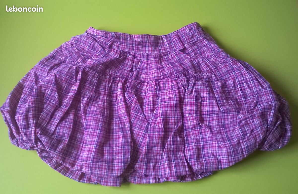 Jupe écossaise Okaïdi 3 ans (image 1)