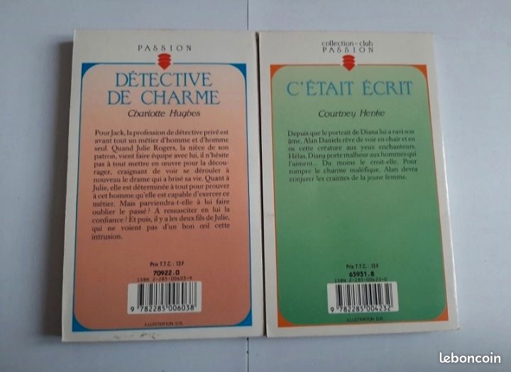 Lot de 5 livres collection Passion (image 3)