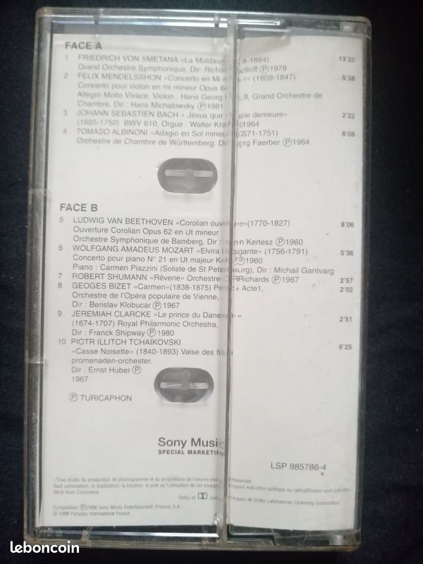 Cassette audio les plus grands classiques (image 2)