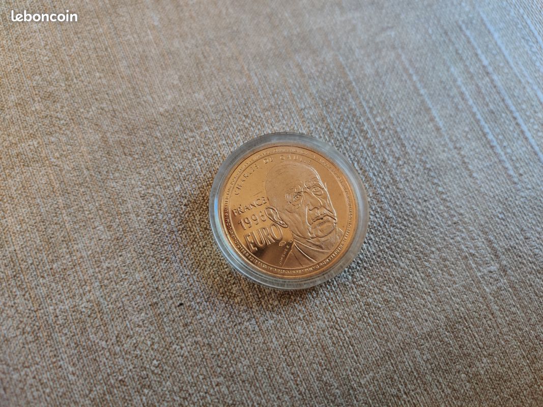 1 euro Charles de Gaulle essai, Trésor Du Patrimoine (image 1)