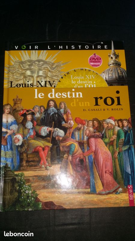 Livre histoire +DVD sur Louis XIV (image 1)