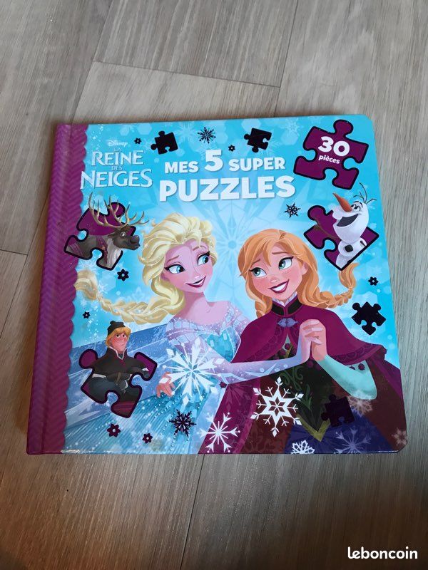 Mes 5 supers puzzles reine des neiges (image 1)