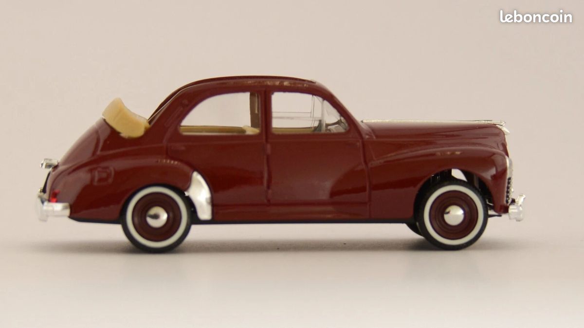 Peugeot 203 Break commerciale grise Solido 1/18 eme - Collection