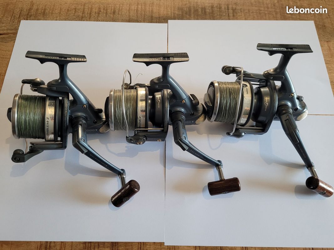 moulinets DAIWA EMBLEM Z 5000 T Made in japan fil Korda 28/100