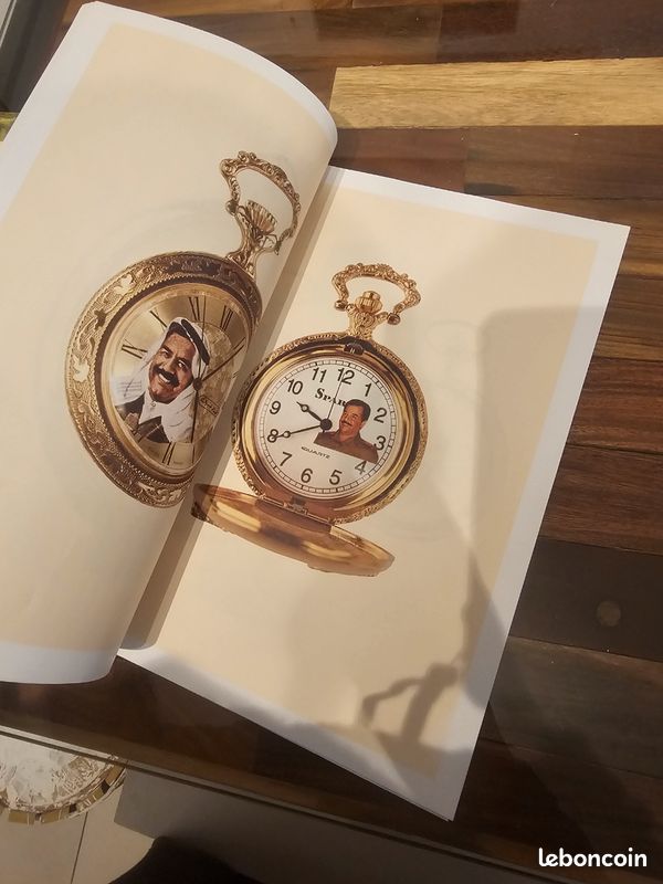 Montre Automatique Vintage Sadam Hussein Collection Rafedain - Années 80, Mouvement Suisse, Style Luxe