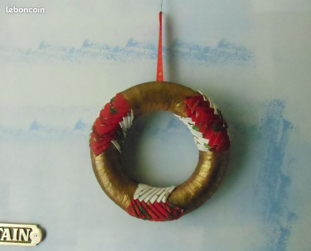 Couronne de Bienvenue Noël (image 2)