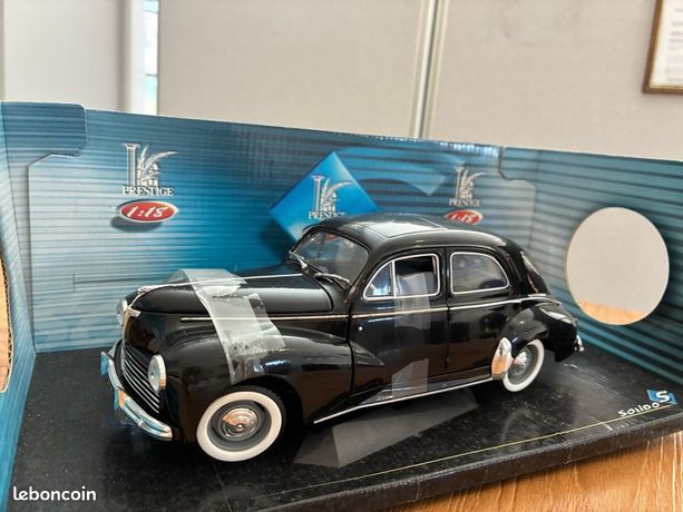 Solido Peugeot 203 Découvrable 1954 – Échelle 1/18 – Miniature Collection En Boîte