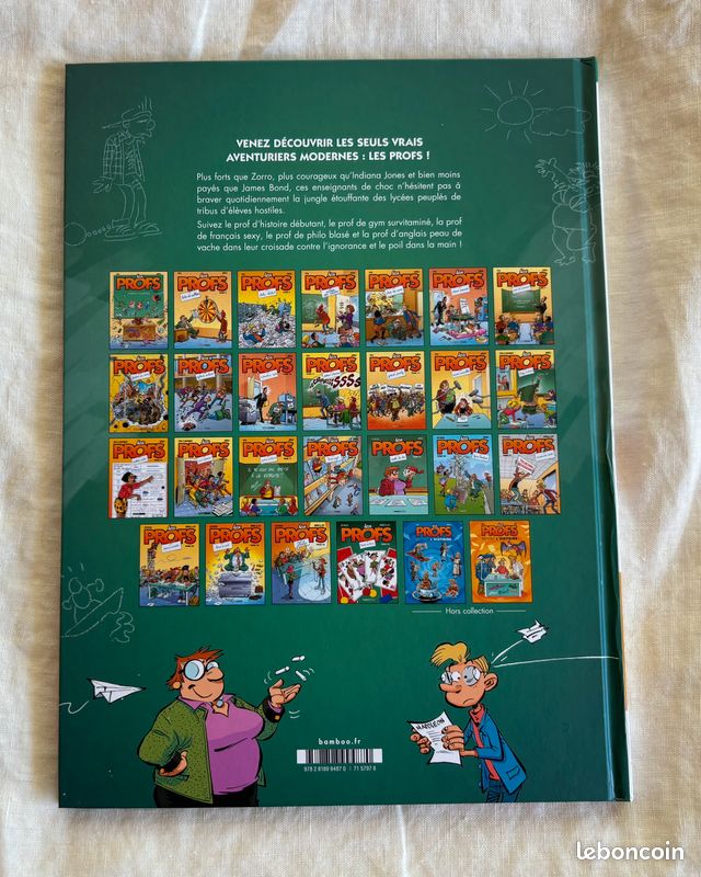 Lot 7 BD LES PROFS tome 4, 5, 23, 24, 25, 26 et Les PROFS refont l’histoire EN TRES TRES BON ETAT COMME NEUF à retirer sur Petit Havre (image 14)