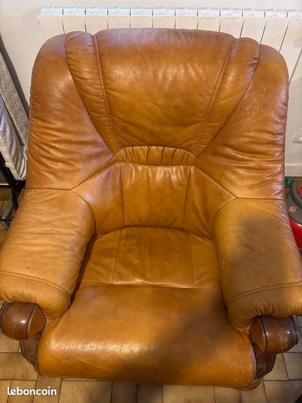 Fauteuil en cuir (image 4)