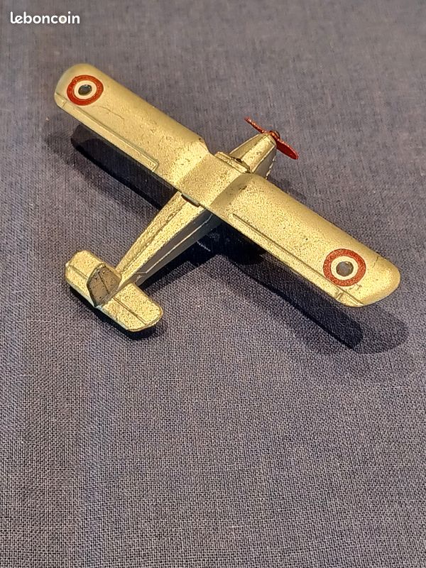 Jouet Ancien avion Dinky Toys France Hanriot H180T Réf. 60C