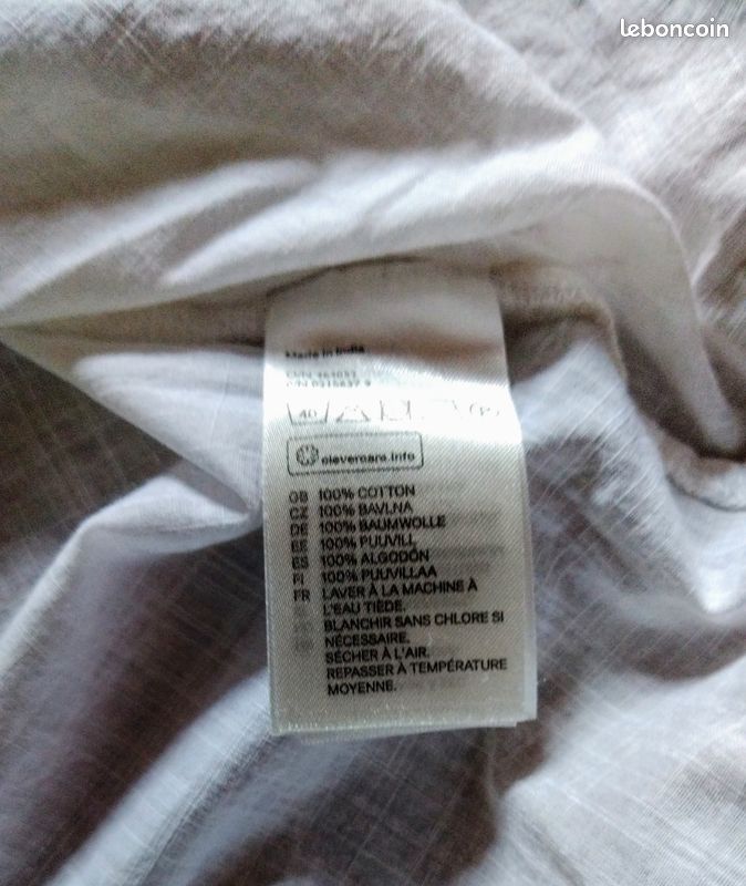 Haut H&M en voile de coton Vêtements