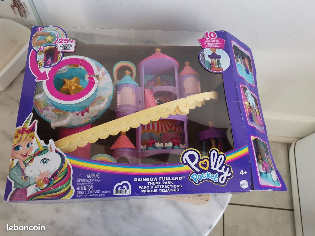Polly pocket rainbow funland complete Jeux Jouets