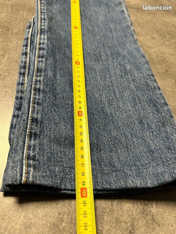 Carton58) Lots de deux Jeans Homme LEVI ‘STRAUSS&CO taille 42 voir toute les mesures (image 18)