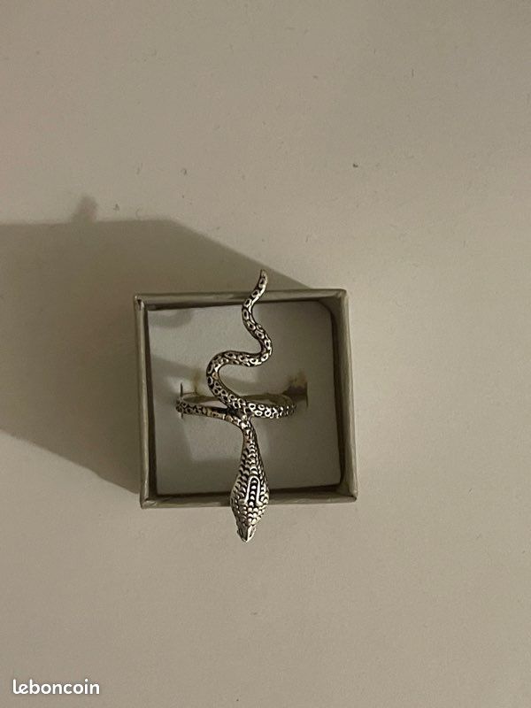 Bague serpent argent 925 (image 3)