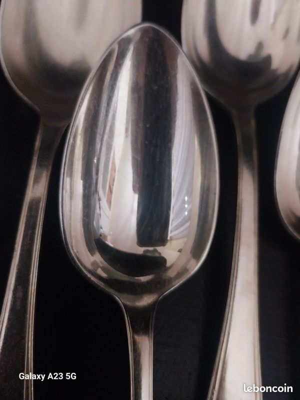 Ménagère CHRISTOFLE Modèle ALBATROS Métal Argenté 12 Couverts Art Déco
