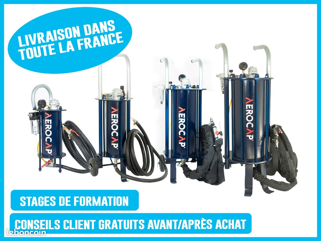 AEROCAP 1001 – Sableuse Aerogommeuse pour Rénovation (image 3)