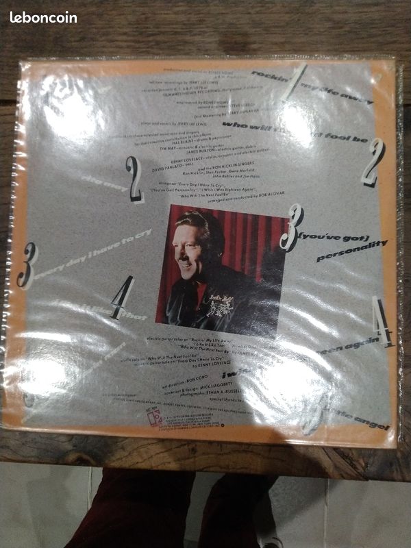 LP 33 tours Jerry Lee Lewis . Country, Rock'n'roll (image 2)