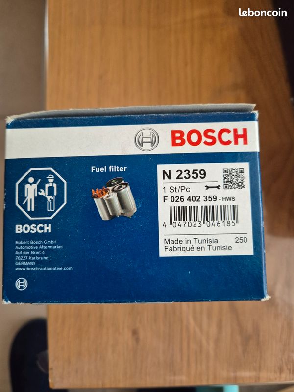 Filtre à Gasoil Bosch N2359 - Haute Filtration Pour Moteur Diesel