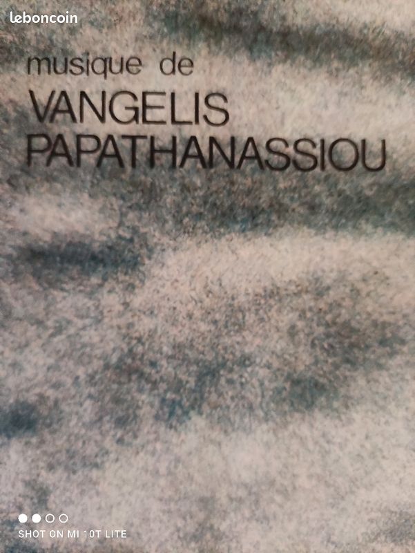 Album vinyl 33 3 Vangelis l'Apocalypse des animaux (image 1)