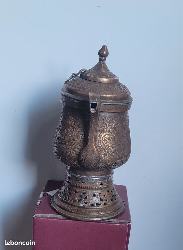 Ancienne Samovar du cachemire en cuivre (image 4)