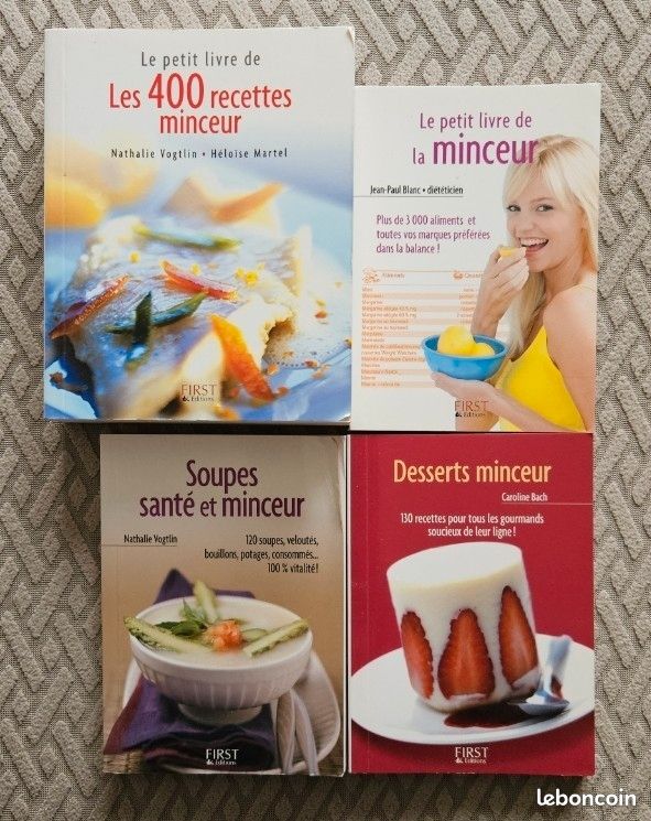 Lot de 4 livres minceur (image 1)