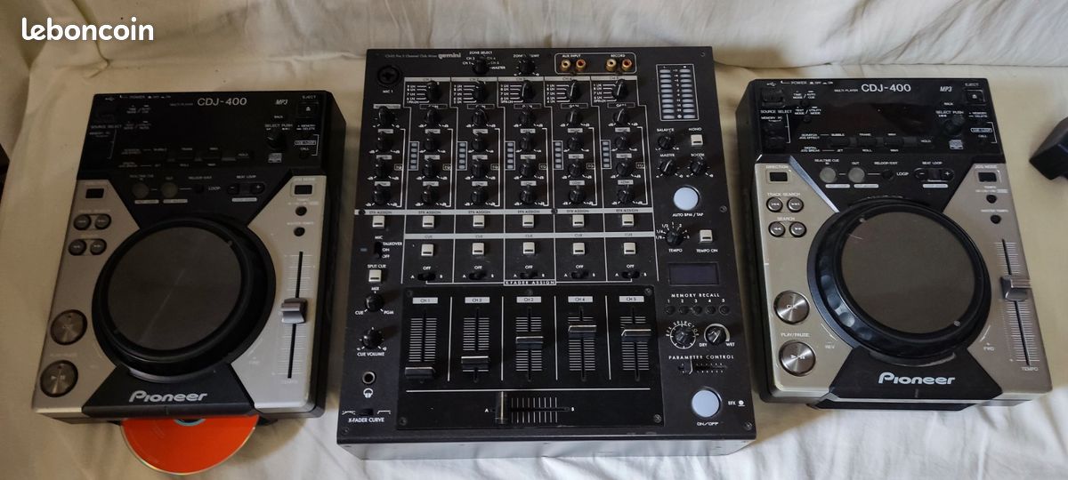 Gemini CS-02 Pro 2 Channel Club Mixer mixage DJ (image 5)