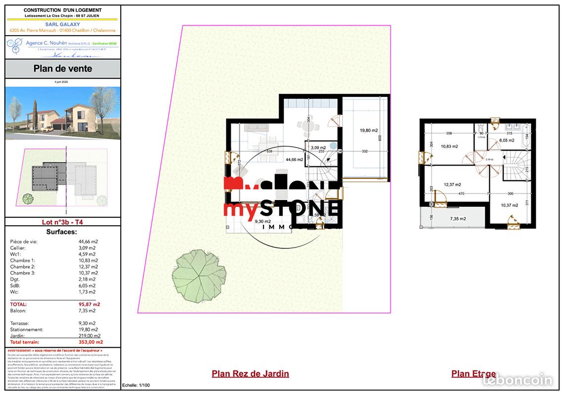 Maison 5 pièces 96 m² · à Saint-Julien · 96 m² · 259 000 €
