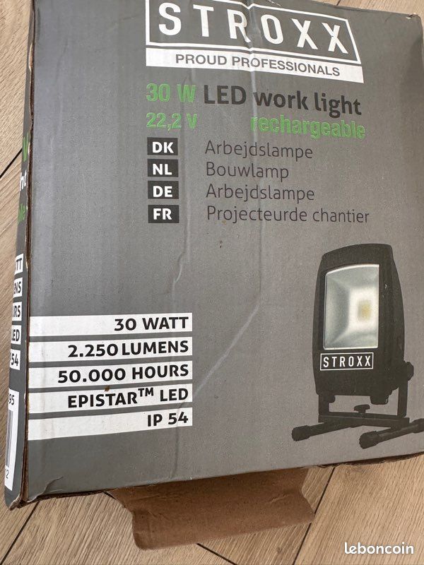 Stroxx lampe de chantier rechargeable (image 4)