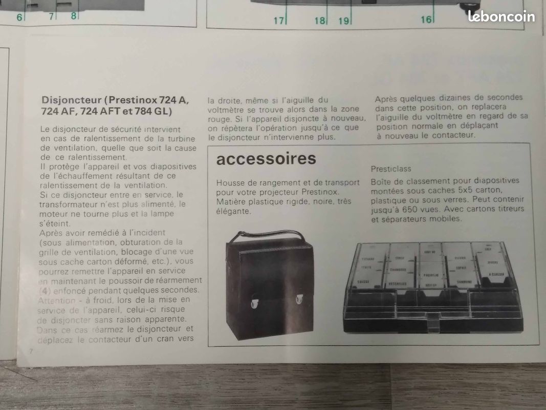 Lampadina Originale Per Proiettore Di Diapositive Prestinox 724 Auto, 24V 150W