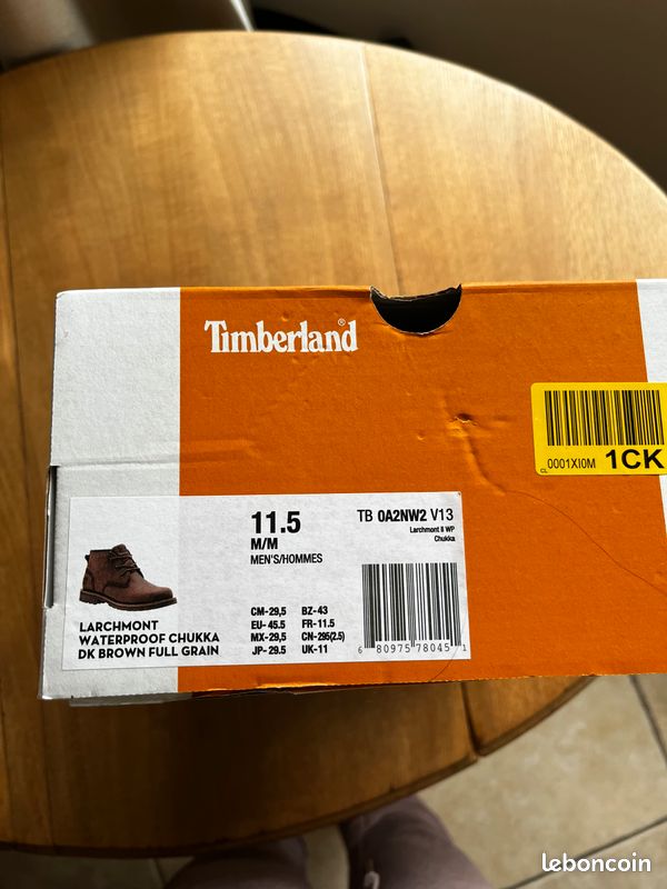 Chaussures homme Timberland pointure 45,5 (image 3)